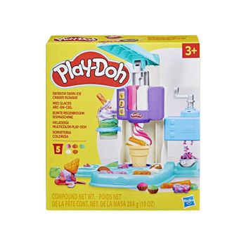 Heladería Multicolor Play-doh. Crea Los Helados Más Coloridos Con La Nueva Heladeria. (hasbro - Play Doh - G00285l0)