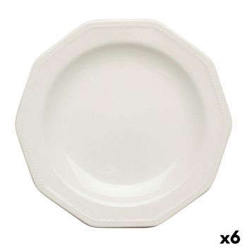 Plato Llano Queen´s By Churchill Assam Floral Cerámica Loza Ø 27 Cm (6  Unidades) con Ofertas en Carrefour