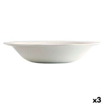 Ensaladera Churchill Artic Cerámica Blanco Loza (ø 27,5 Cm) (3 Unidades)