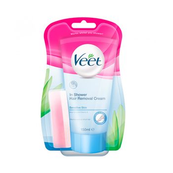 Crema Depilatoria De Ducha Veet Piel Sensible 150 Ml