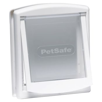 Puerta Mascotas 2 Posiciones 715 Pequeña 17,8x15,2 Blanco 5017 Petsafe