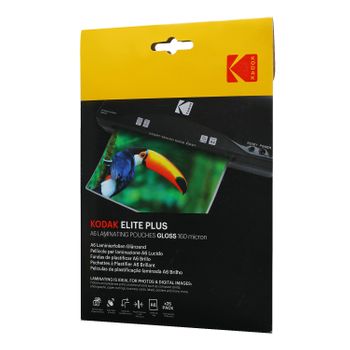 Kodak Kd-lma6-pk25a - Bolsas De Plastificar A6, 125 Micras, Paquete De 25