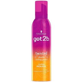 Schwarzkopf Got2b Twisted Double Curling Power Mousse 250 Ml Unisex