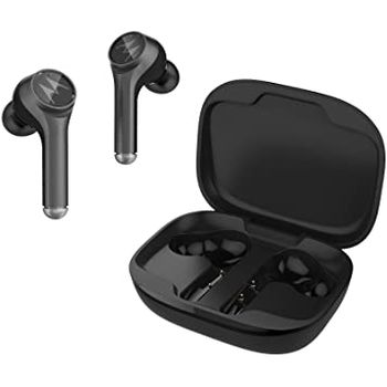 Motorola Vervebuds 800 - Auriculares Inalámbricos - In Ear Auriculares Bluetooth 5.0 - Waterproof Ip54 - Cancelación De Ruido - 18 Horas - Compatible Con Alexa, Siri Y Google Assistant