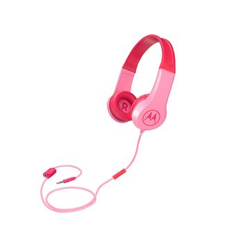 Motorola Squads 200 Rosa Auriculares De Diadema Para Niños