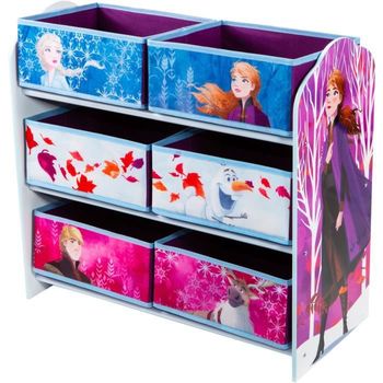 Armario Congelado Infantil Con 6 Contenedores - Azul Disney Frozen