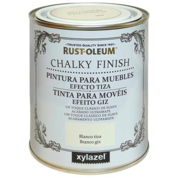 Pintura A La Tiza Bruguer Rust-oleum Chalky Finish Blanco Tiza 750ml