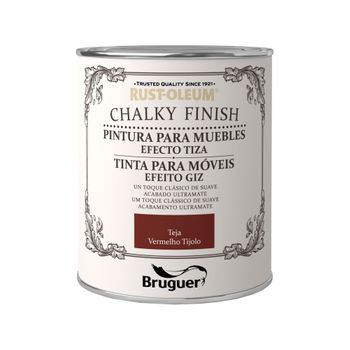 Pintura A La Tiza Bruguer Rust-oleum Chalky Finish Teja 750ml