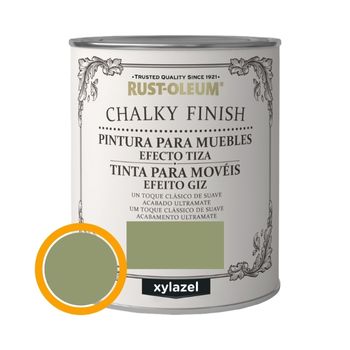 Pintura A La Tiza Xylazel Rust-oleum Chalky Finish Verde Salvia 125ml