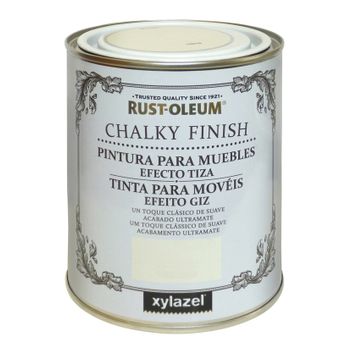 Pintura A La Tiza Bruguer Rust-oleum Chalky Finish Azul Intenso 750ml