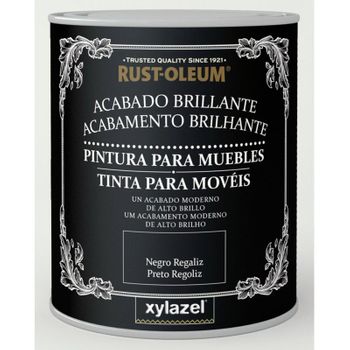 Pintura Brillante Muebles Xylazel Negro