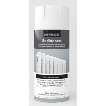 Esmalte Sintetico Satinado 400 Ml Radiadores Blanco Rust-oleum