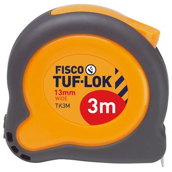 Flexometro Tuf-lok Anti-impacto - Fisco - Tk-3m/d - 3mtx13 Mm..