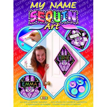 My Name Sequin Art - Conejo