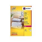 Avery Etiquetas Laser Quickpeel Caja 100 Hojas 2400 Ud 63 5x34 L7159-100