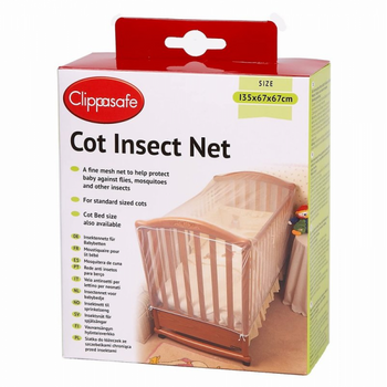 Mosquitera Para Cuna De Bebé 60x120 Cm Clippsafe