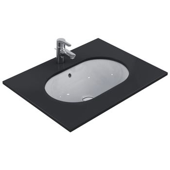 Ideal Standard E505001 Connect Lavabo Bajo Encastre 62 Ovalado Blanco