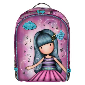 Mochila Escolar Dancing Among The Stars Gorjuss Rosa