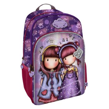 Mochila Escolar The Duet Gorjuss Morado