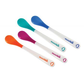 Pack De 4 Cucharas Infantiles De Punta Blanca