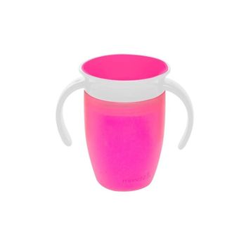 Taza Antigoteo Miracle 360º Con Asas 200ml, Color:rosa