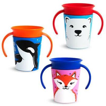 Taza Antigoteo Munchkin Miracle 360º Wildlove 175ml Oso Polar