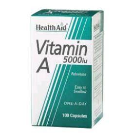 Vitamina A 5.000 Ui 100 Caps Health Aid