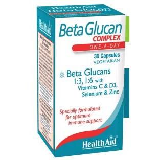 Beta Glucan Complex 30 Vcaps Health Aid