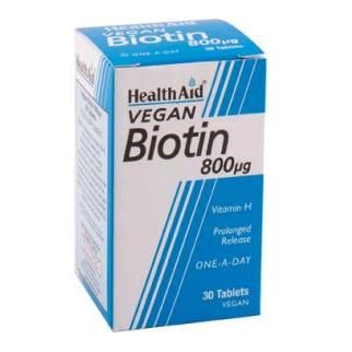 Biotina 800 Mg 30 Comp Health Aid