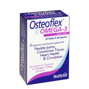 Osteoflex + Omega 3 30+30 Comprimidos Health Aid