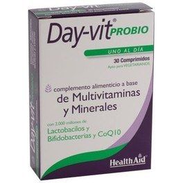 Health Aid Day Vit Probio 30 Comp