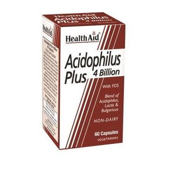 Acidophilus Plus 4 Billion 60 Health Aid