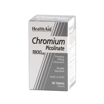 Cromo Picolinato 200 Mcg 60 Comp Health Aid