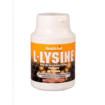 L-lisina 500 Mg 60 Comp Health Aid