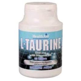 L-taurina 550 Mg 60 Comp Health Aid