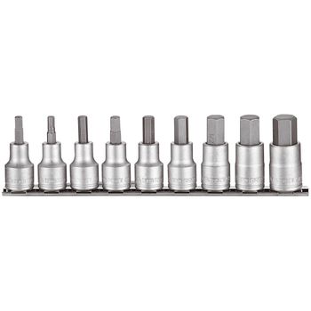 Tengtools 237670104 Jgo De 9 Vasos 1/2" Con Punta Hexagonal M1209af