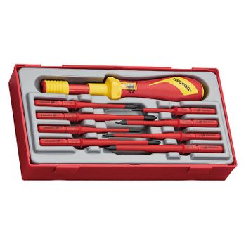 Tengtools 285190104 Juego De Destornillador Dinamométrico Aislado Ttvsd09 - 9 Piezas