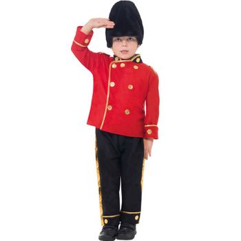 Disfraz De Guardia Buckingham Rojo  Infantil