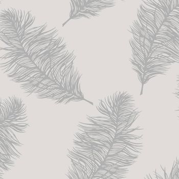 Papel Pintado Fawning Feather Gris Claro Dutch Wallcoverings