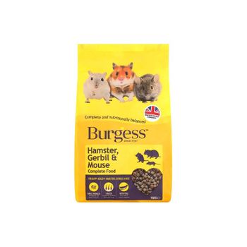 Burgess Comida Para Gerbo, Hamster Y Ratón Complet - 750gr