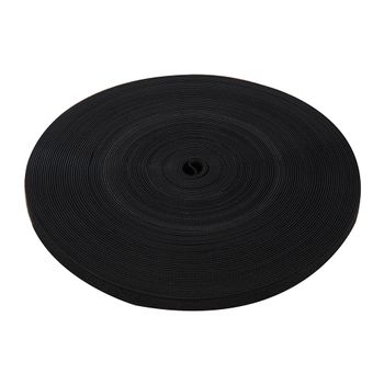 Cinta Con Cierre Autoadherente Color Negro 13 Mm X 25 M - Neoferr..