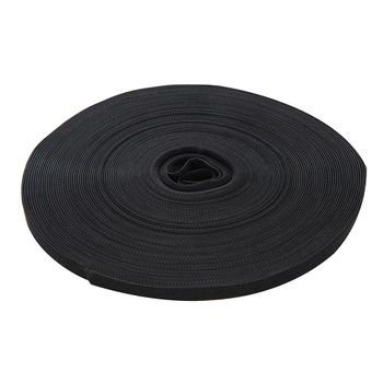 Cinta Con Cierre Autoadherente Color Negro 10 Mm X 25 M - Neoferr..