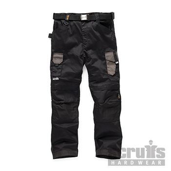 Scruffs T55382 Pantalón Pro Flex, Color Negro