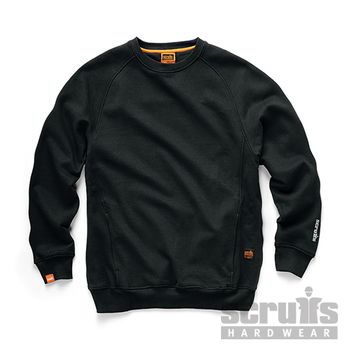 Scruffs T55431 Sudadera Eco Worker, Color Negro