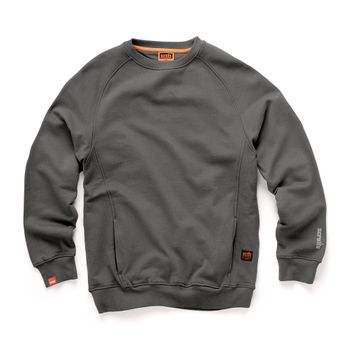 Scruffs - Sudadera Eco Worker, Color Gris Talla Xs