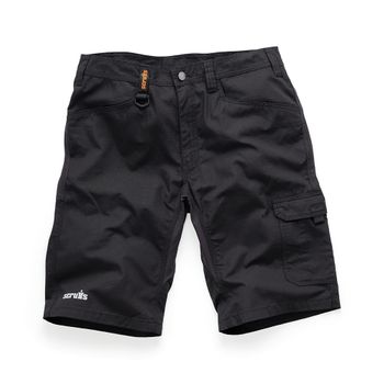 Scruffs T55454 Pantalón Corto Trade Flex, Color Negro