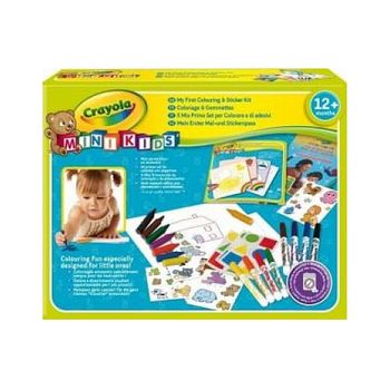 Mon Premier Coffret Coloriage Et Gommettes