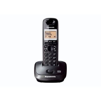 Panasonic Kx-tg2521 Teléfono Dect Negro Identificador De Llamadas