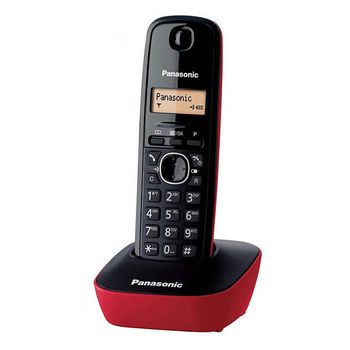 Teléfono Inalámbrico Panasonic Kx-tg1611spr Rojo