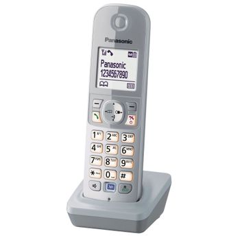 Panasonic Kx-tga681 Teléfono Dect Identificador De Llamadas Plata